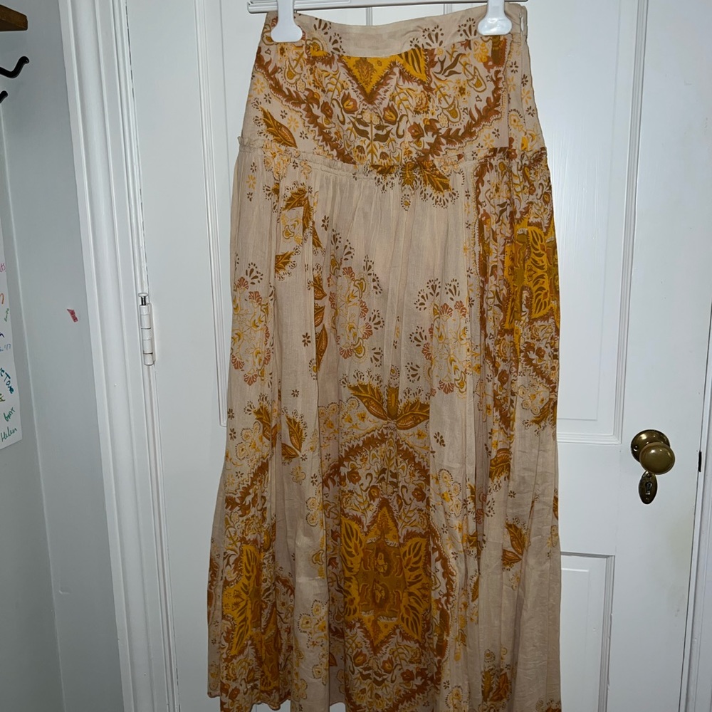 Free people maxi skirt